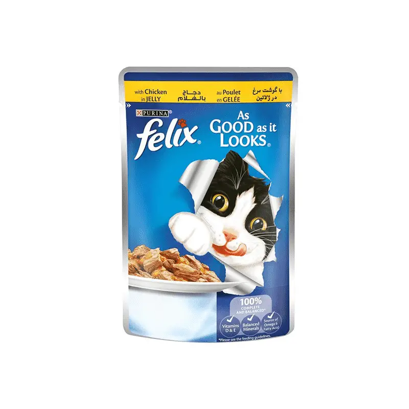 felix jelly cat food