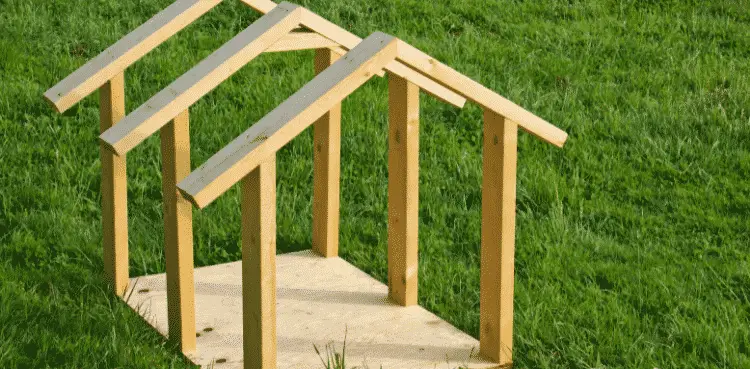 كيف تصنع بيت للكلب من الخشب